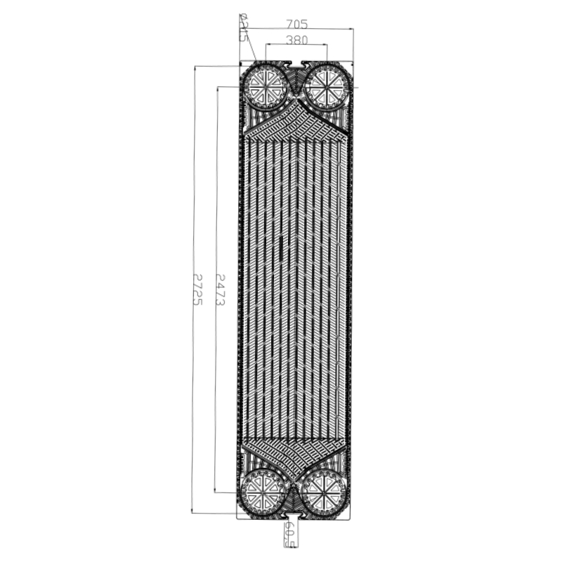 GF187 Tranter Gasketed Plate Heat Exchangers